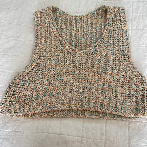 XS Free People Reversible Sweater Vest - Picture 5 of 8